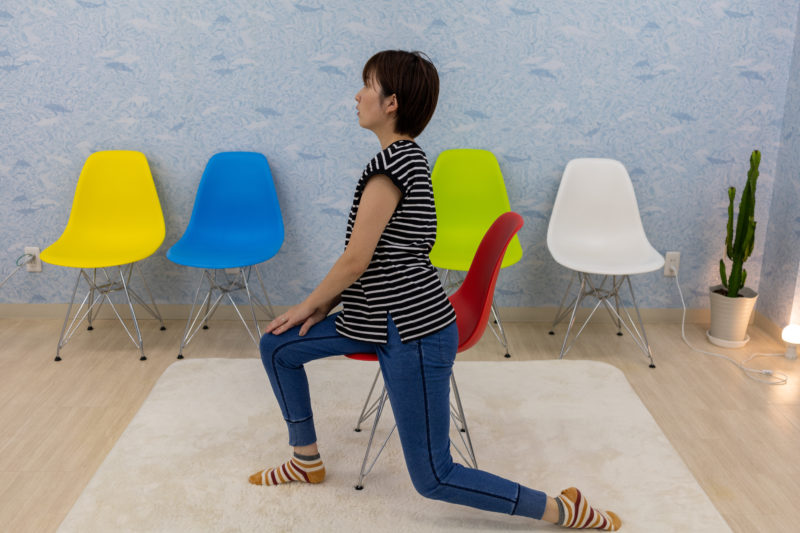 腸腰筋ストレッチ